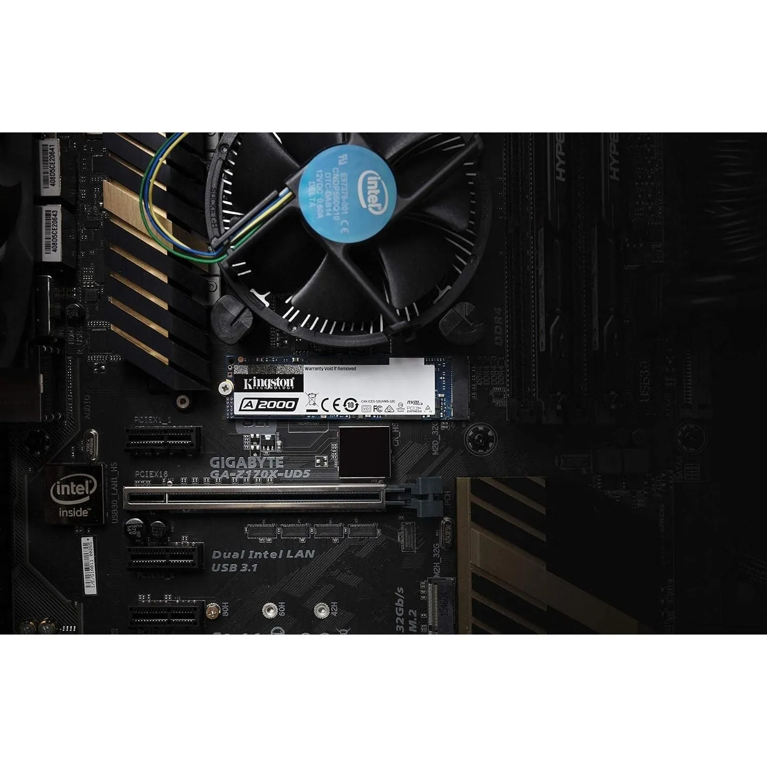 Kingston A2000 (SA2000M8/250G) SSD NVMe PCIe M.2 2280, 250 GB