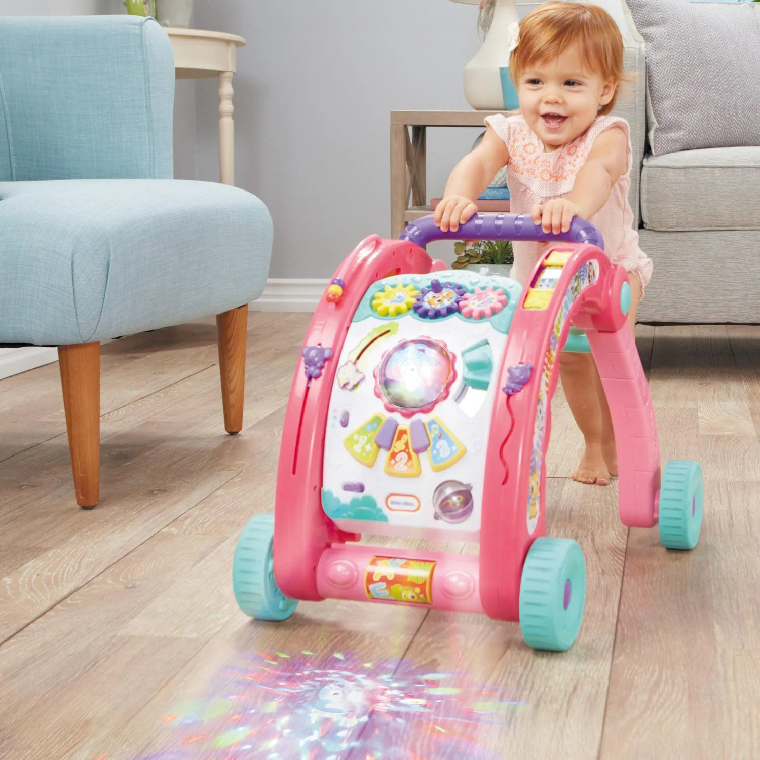 Light 'n Go 3-in-1 Activity Walker- Pink