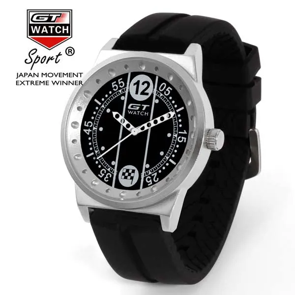 Luxury Brand GT Sports Watch Italy Fashion Design Casual Classic Bracelet wristwatch men masculino de Relojes Pilot's Watch