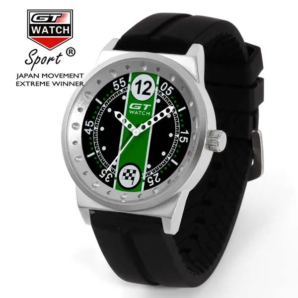 Luxury Brand GT Sports Watch Italy Fashion Design Casual Classic Bracelet wristwatch men masculino de Relojes Pilot's Watch
