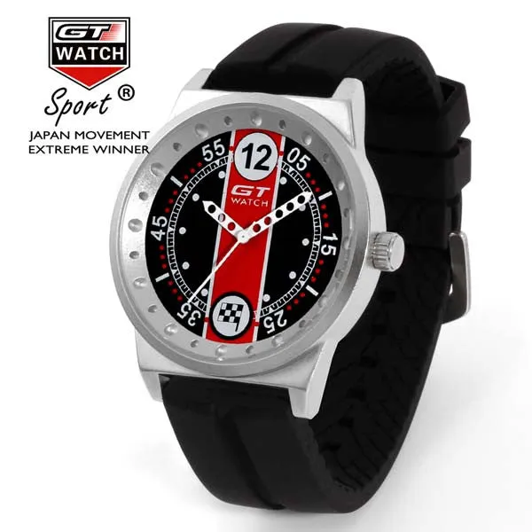 Luxury Brand GT Sports Watch Italy Fashion Design Casual Classic Bracelet wristwatch men masculino de Relojes Pilot's Watch