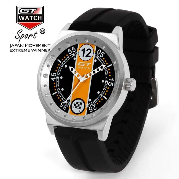 Luxury Brand GT Sports Watch Italy Fashion Design Casual Classic Bracelet wristwatch men masculino de Relojes Pilot's Watch