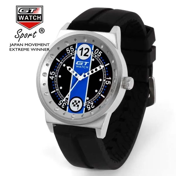 Luxury Brand GT Sports Watch Italy Fashion Design Casual Classic Bracelet wristwatch men masculino de Relojes Pilot's Watch