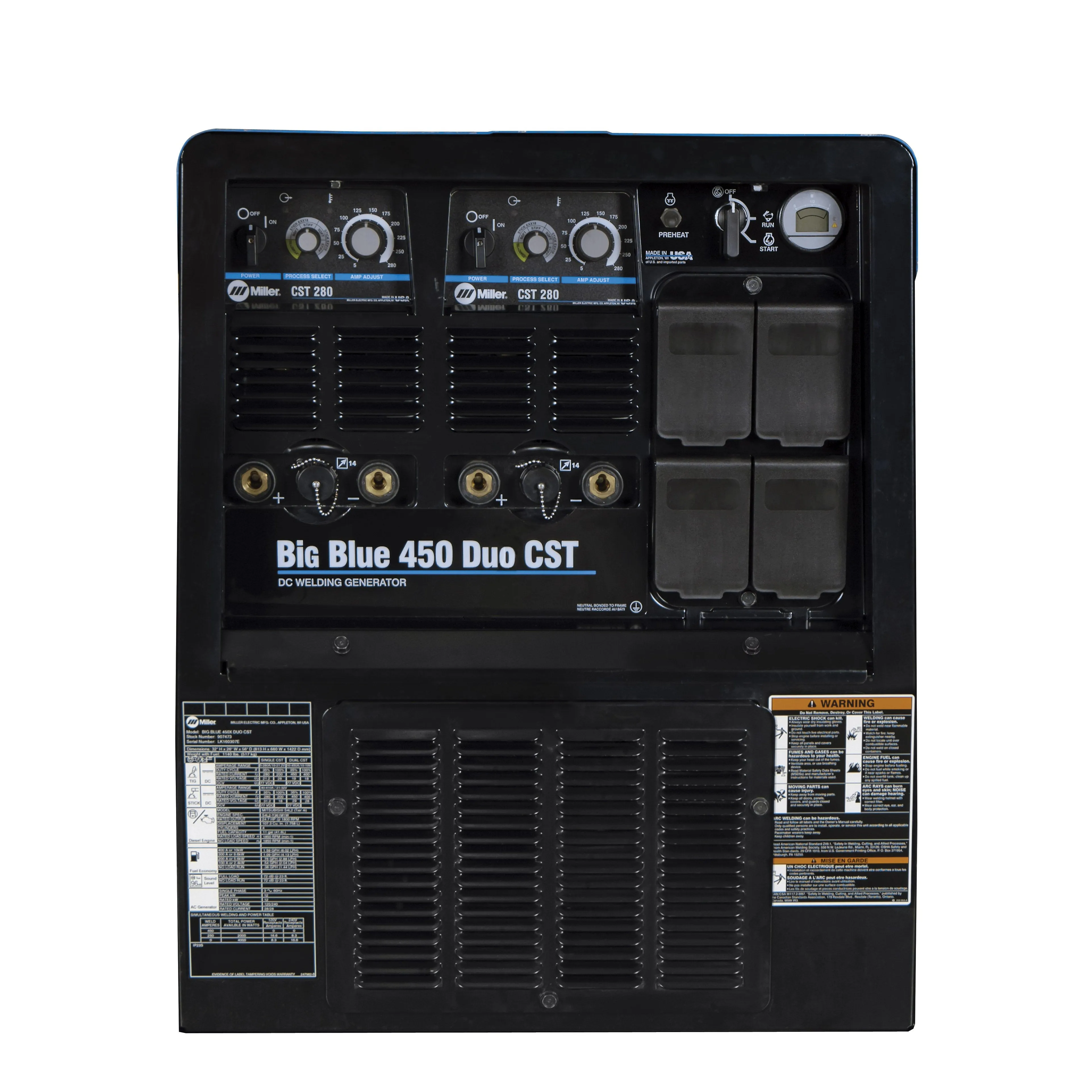 Miller Big Blue 450 Duo CST - 907477