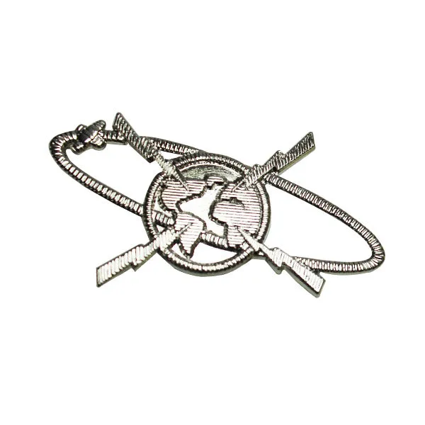 Navy Ball Cap Device - Mirror Finish: Mass Communications Specialist