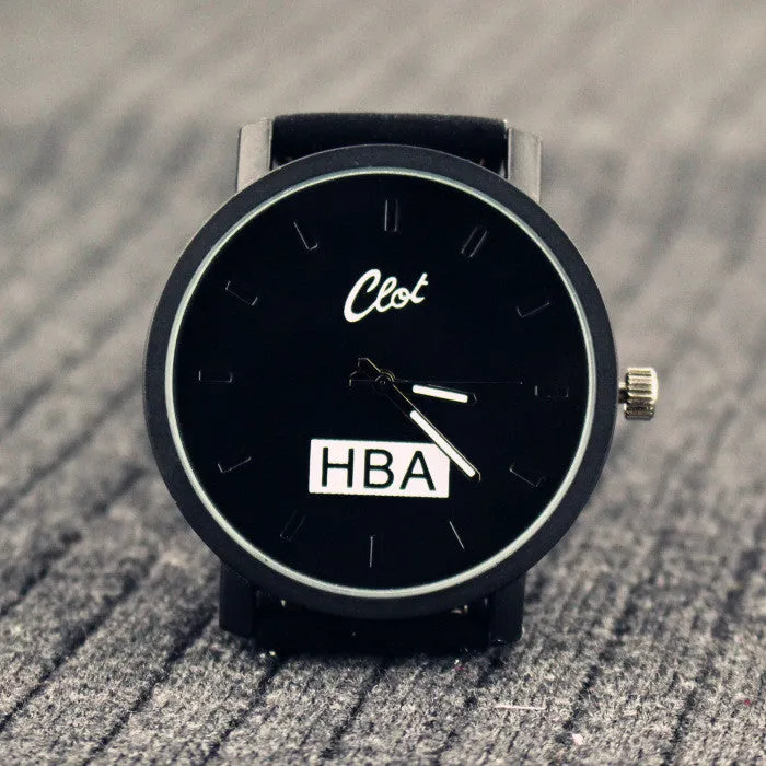 New HBA Men Watch Luxury Brand Pilot Aviator Army Style Dial Casual Fabric Band Business Sport Quartz Men Military Watch OP001