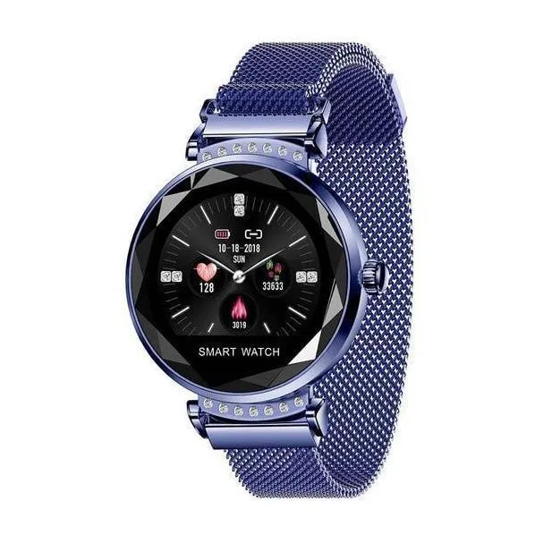 New Luxury Smart Fitness Bracelet Women Blood Pressure Heart Rate Monitoring Wristband Lady Watch