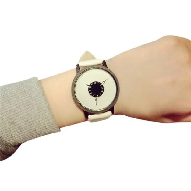 OTOKY Lovers Watch Women Men  Wristwatches Clock leather Relojes Quartz Wristwatch Casual Couples Wrist Watch #20 Gift 1pc