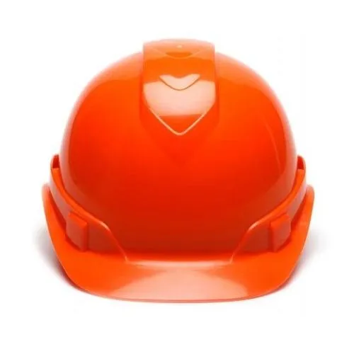 Pyramex HP44141V Ridgeline Cap Style Vented Hard Hat, Hi-Vis Orange