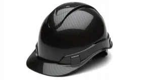 PYRAMEX - RIDGELINE - Cap Style Hard Hat - 4pt Suspension, SHINY GRAPHITE