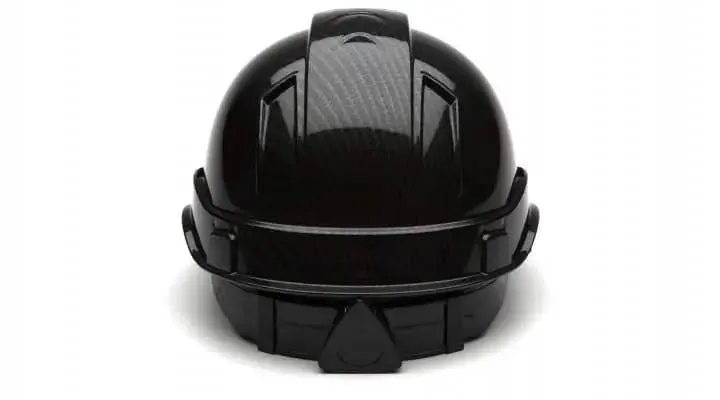 PYRAMEX - RIDGELINE - Cap Style Hard Hat - 4pt Suspension, SHINY GRAPHITE