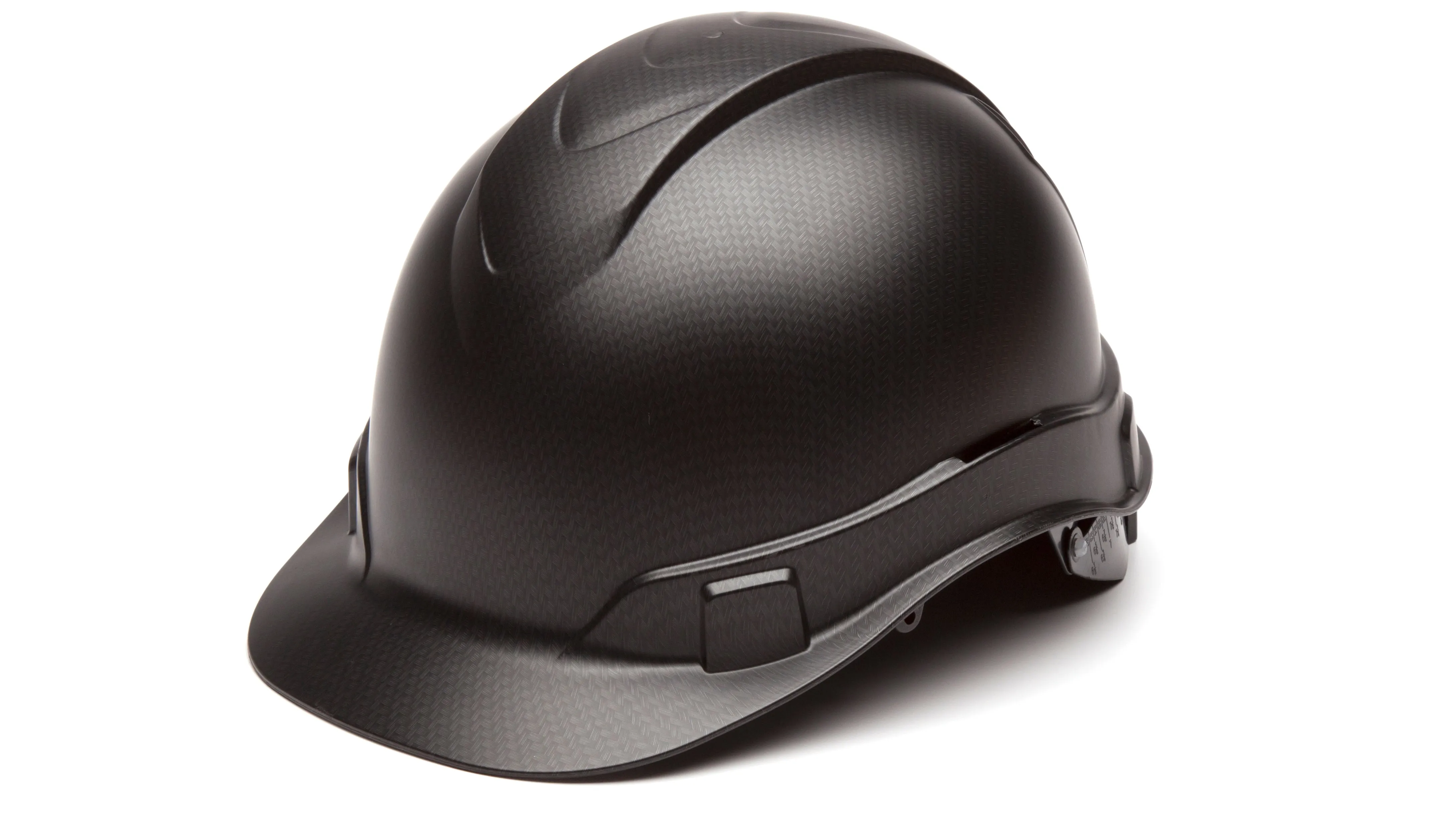 Pyramex Ridgeline Style Graphite Hard Hat_Black Matte