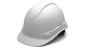 Pyramex Ridgeline Style Graphite Hard Hat_White Matte