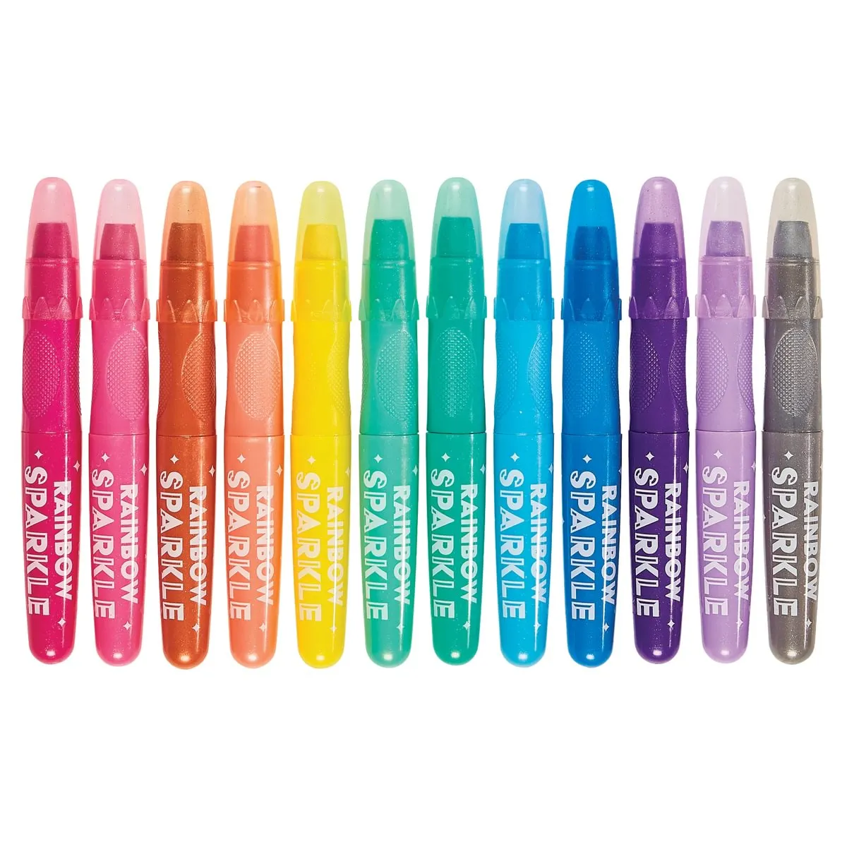 Rainbow Sparkle Metallic Watercolor Gel Crayons
