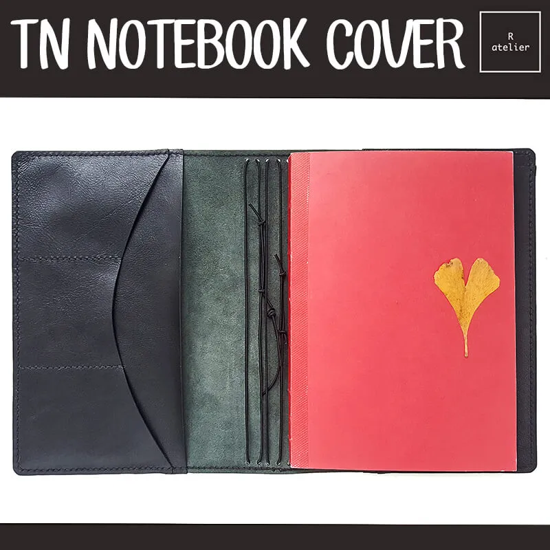 R.atelier A5 TN Leather Notebook Journal Cover Folio