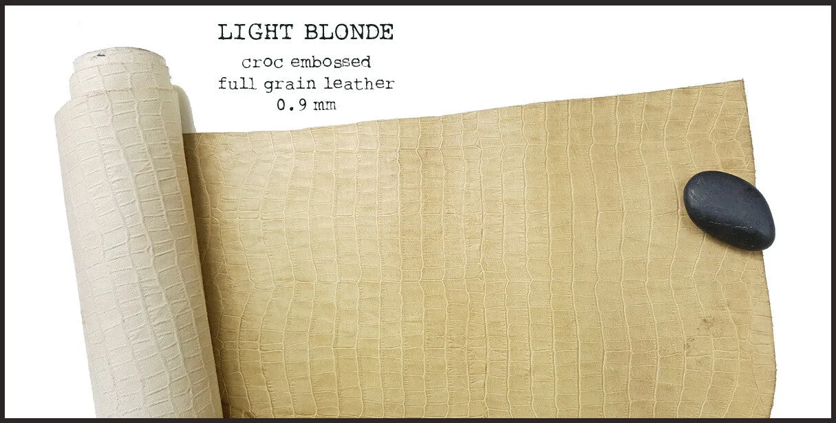 R.atelier A6 TN Leather Folio | Light Blonde