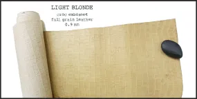 R.atelier A6 TN Leather Folio | Light Blonde