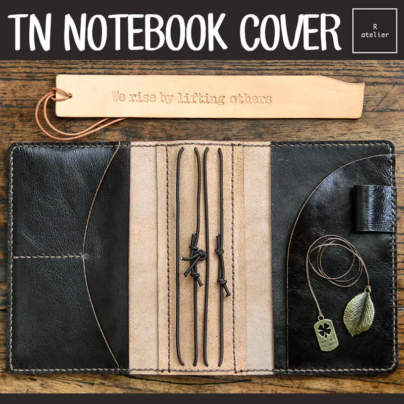 R.atelier A6 TN Leather Notebook Journal Cover Folio