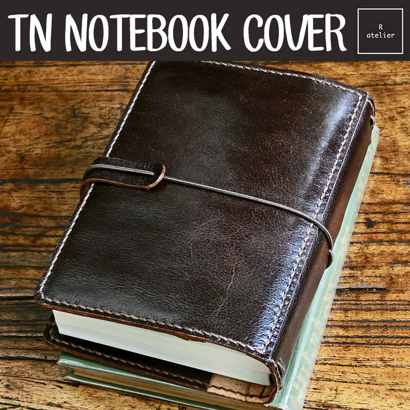 R.atelier A6 TN Leather Notebook Journal Cover Folio