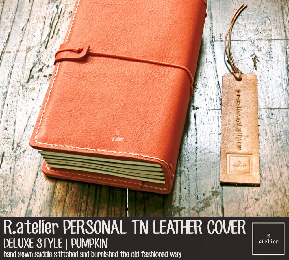 R.atelier Personal TN Folio | Pumpkin (Deluxe)