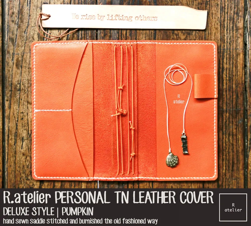 R.atelier Personal TN Folio | Pumpkin (Deluxe)