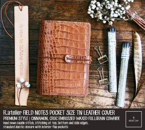 R.atelier Pocket TN Leather Folio | Cinnamon