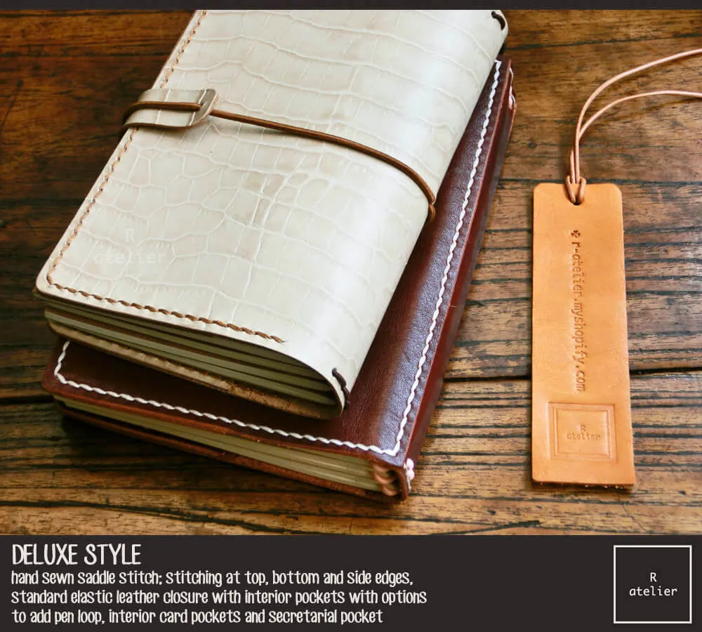 R.atelier Pocket TN Leather Folio | Isabelline