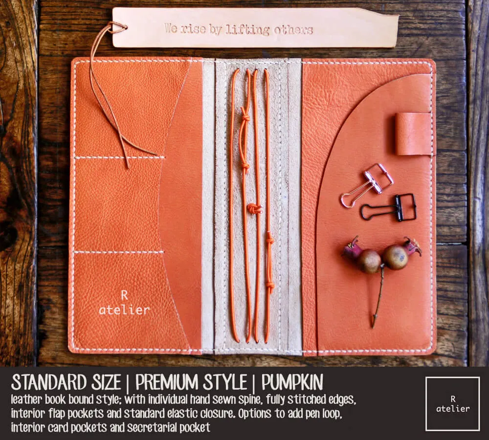 R.atelier Standard TN Folio | Pumpkin (Premium)