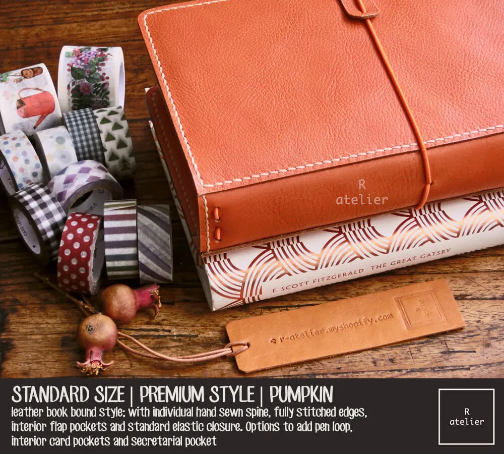 R.atelier Standard TN Folio | Pumpkin (Premium)