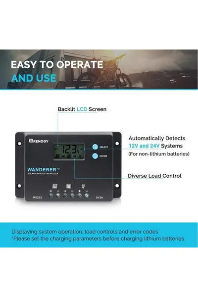Renogy Wanderer 10A PWM Charge Controller