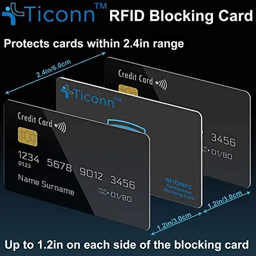 RFID Blocking Cards - 4 Pack