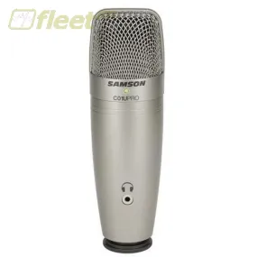 Samson C01U-PRO USB Mic with Headphone Amp