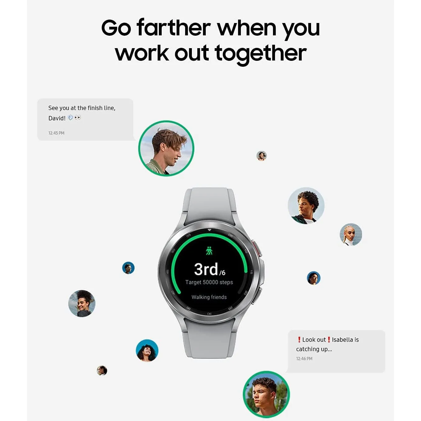 Samsung Galaxy Watch 4 Classic - 46mm LTE - Stainless Steel