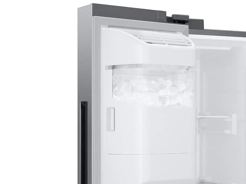 Samsung RS22T5561SR 22 cu. ft. Counter Depth Side-by-Side Refrigerator with Touch Screen Family Hub™ in Stainless Steel