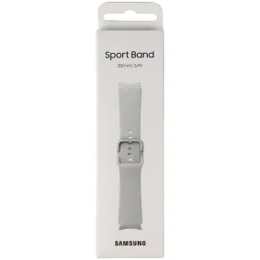 Samsung Sport Band for Galaxy Watch4 & Watch4 Classic - Silver (20mm) S/M
