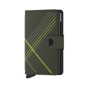 secrid | miniwallet | stitch linea lime ~ DC