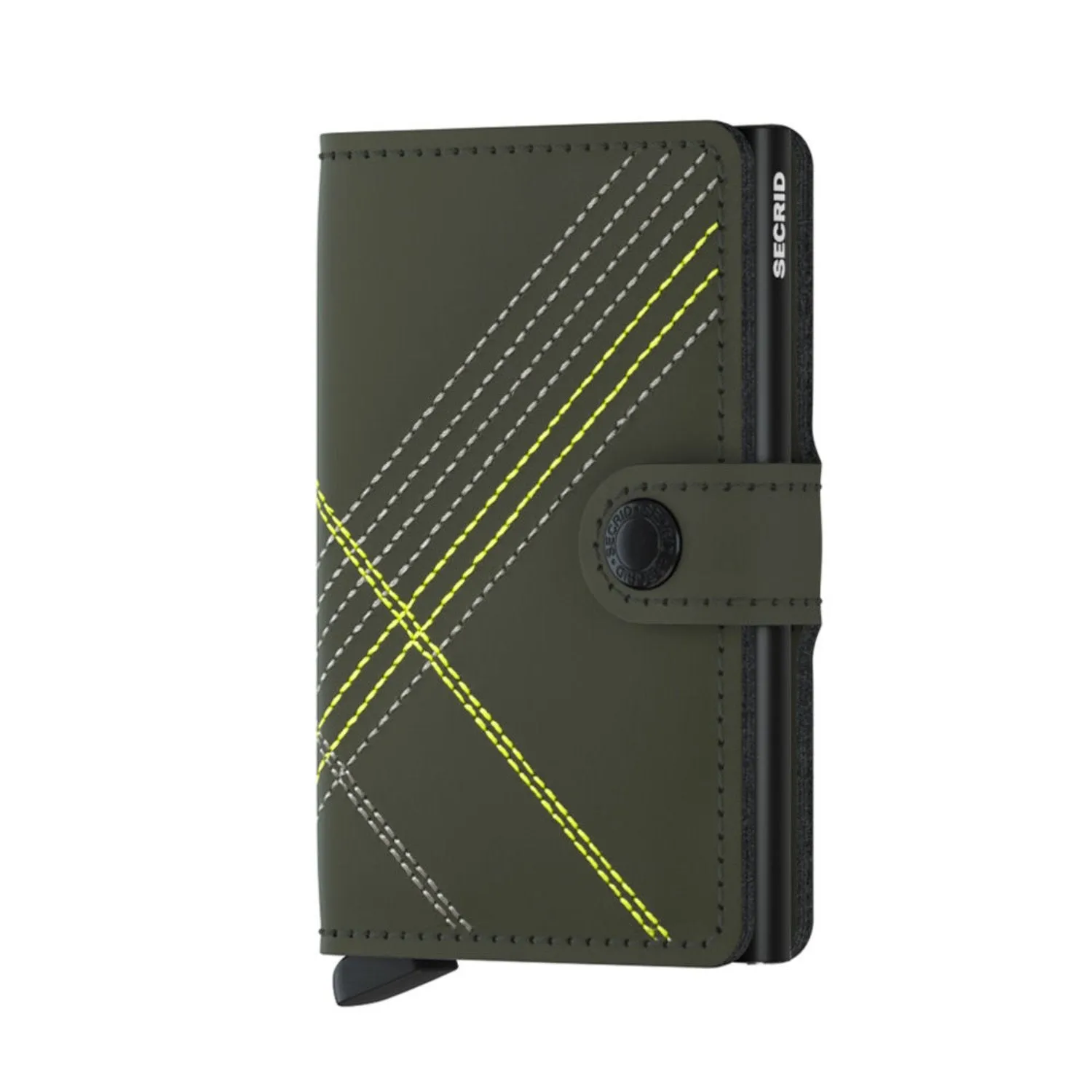 secrid | miniwallet | stitch linea lime ~ DC