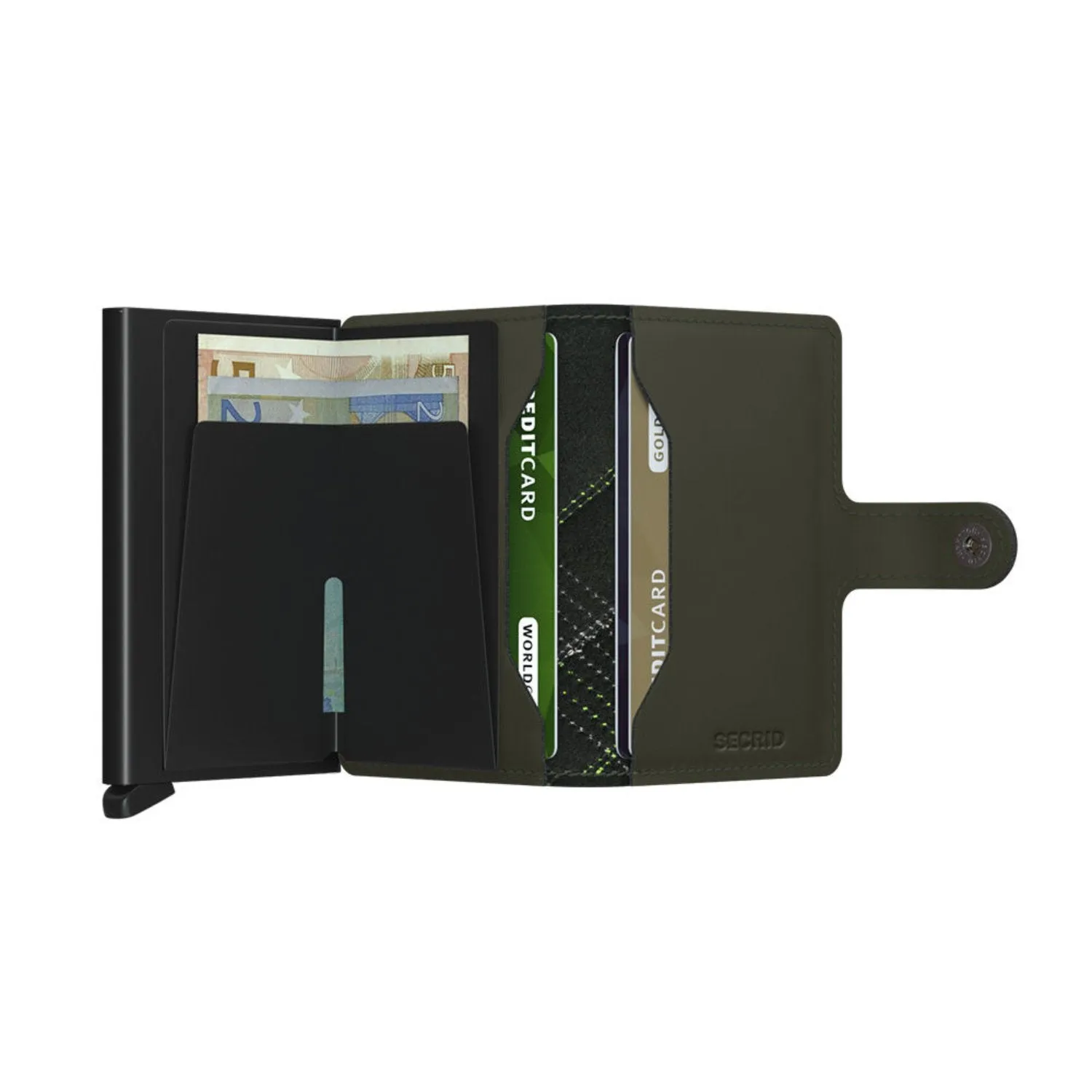 secrid | miniwallet | stitch linea lime ~ DC