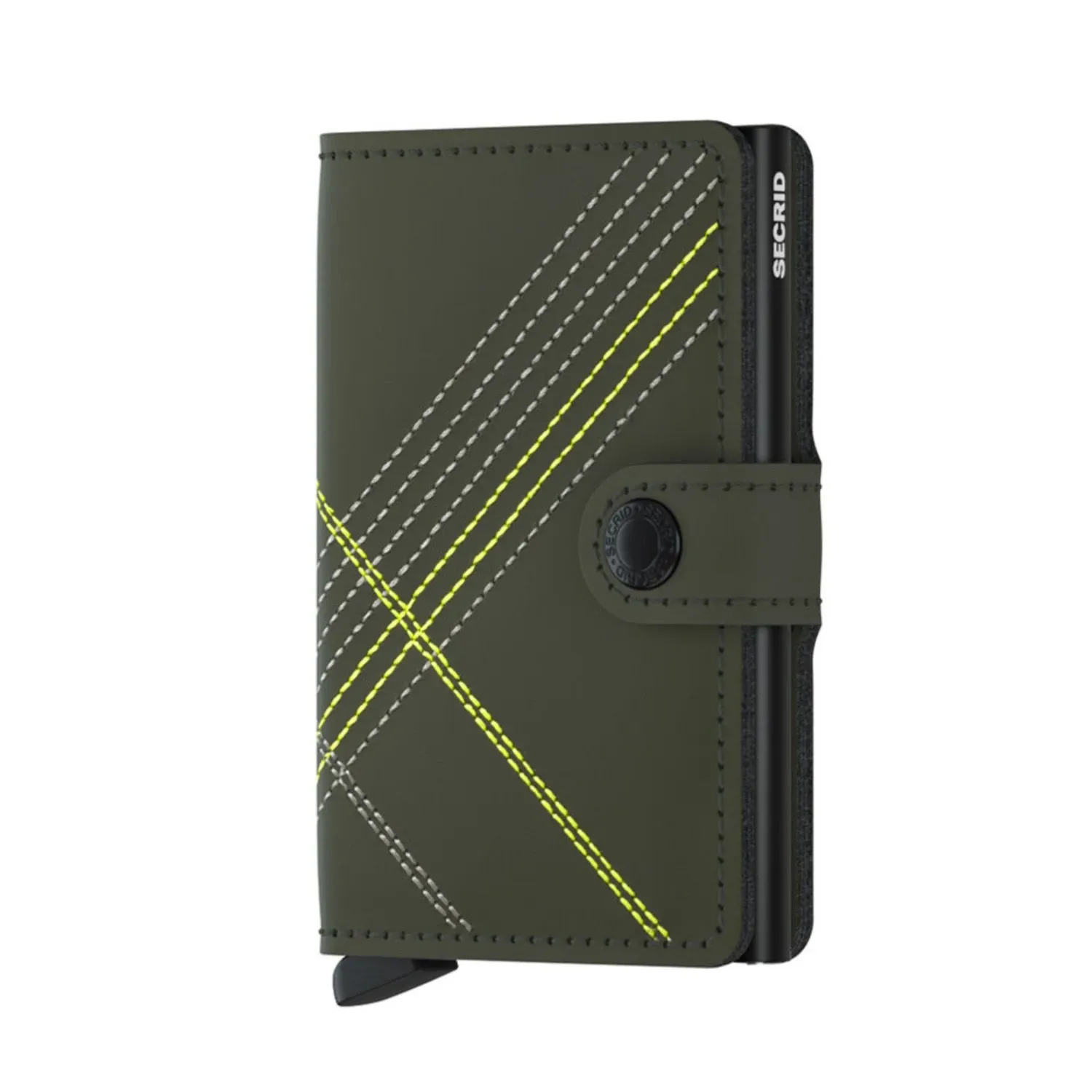 secrid | miniwallet | stitch linea lime ~ DC