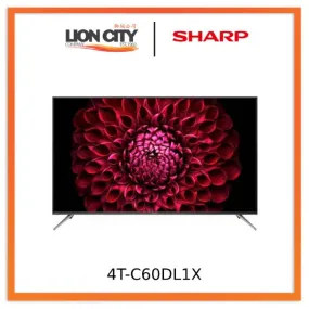 Sharp 60 Inch 4K UHD TV 4T-C60DL1X
