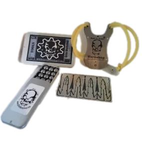 Slingshot Kit : Pocket Slingshot Sling Bow Hunting Kit (Bundle)
