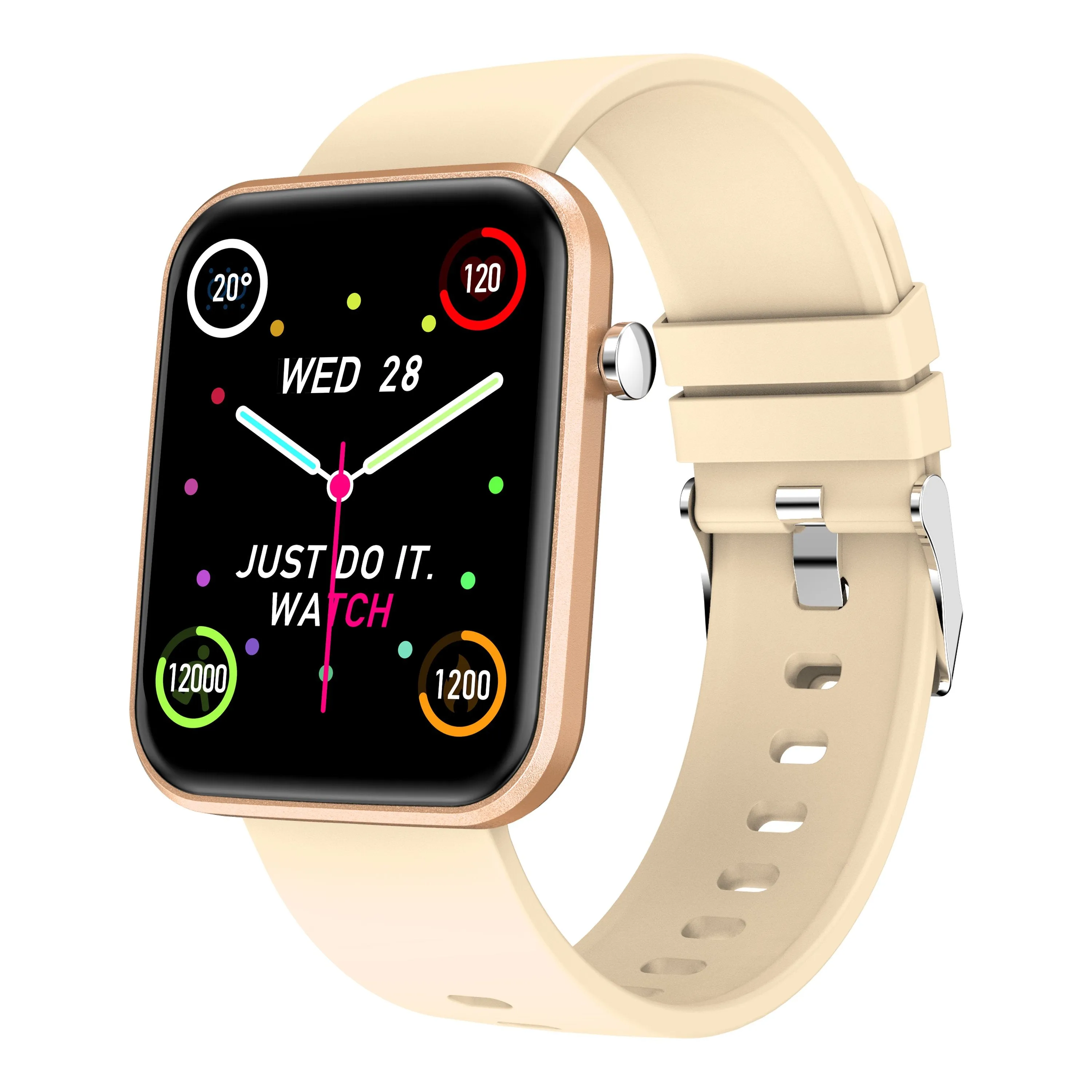 Smartwatch With Three Bands And Wellness   Activity Tracker