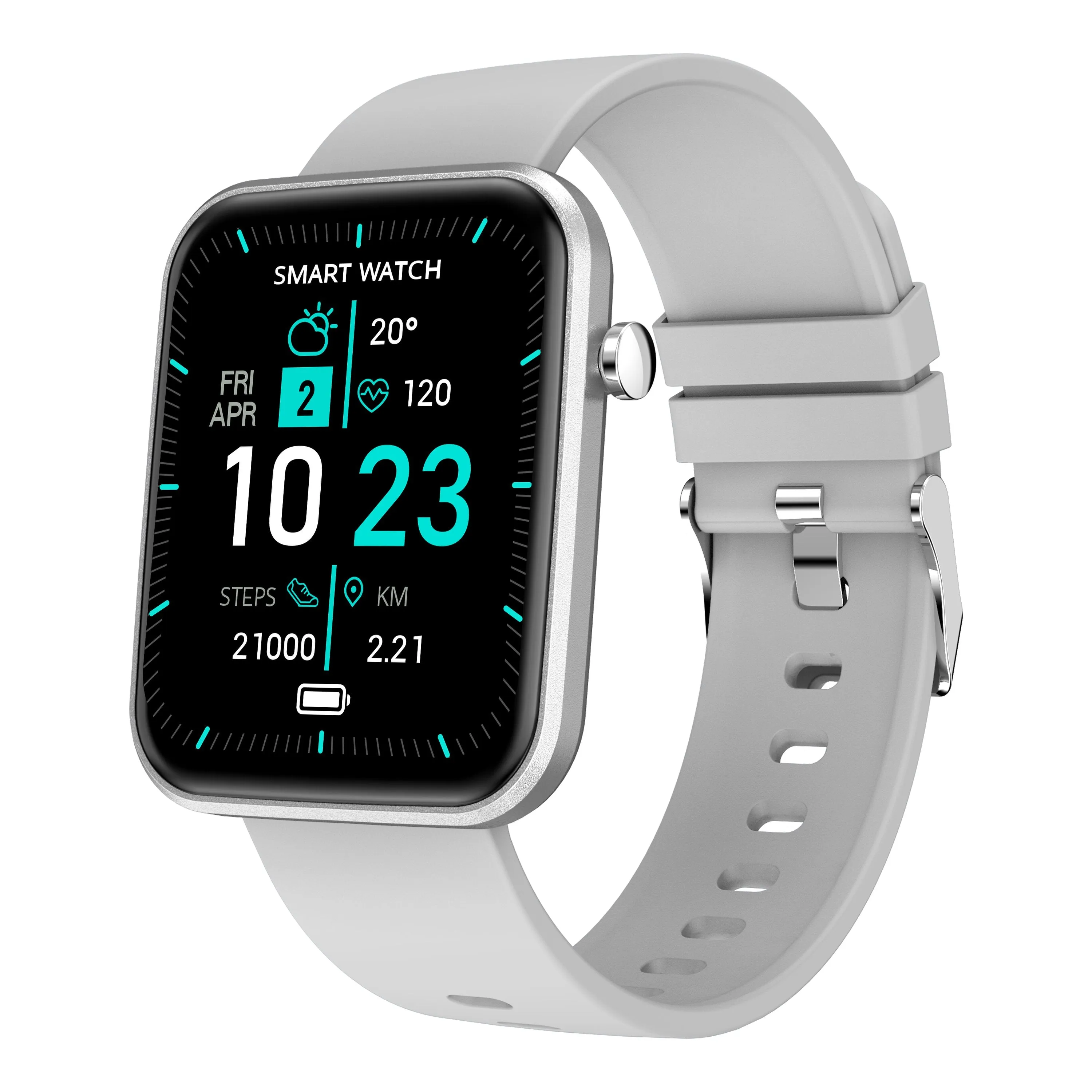Smartwatch With Three Bands And Wellness   Activity Tracker