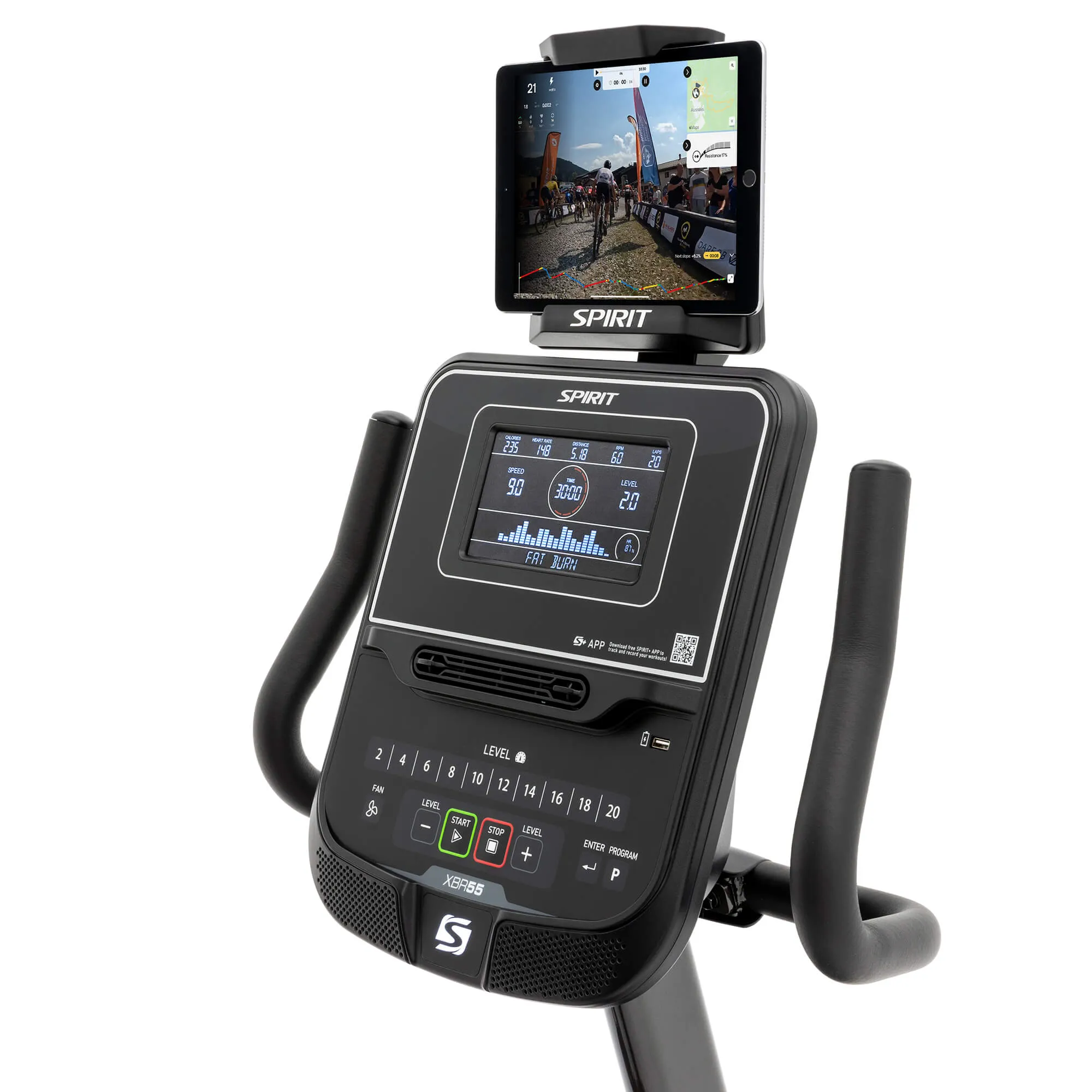 Spirit Fitness XBR55 Recumbent Bike