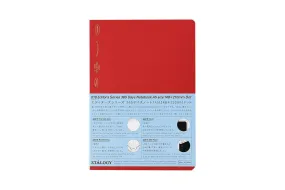 Stalogy 365Days Notebook - A5 - Dot Grid - 368 Pages - Red