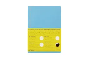 Stalogy 365Days Notebook - A5 - Grid - 368 Pages - Blue