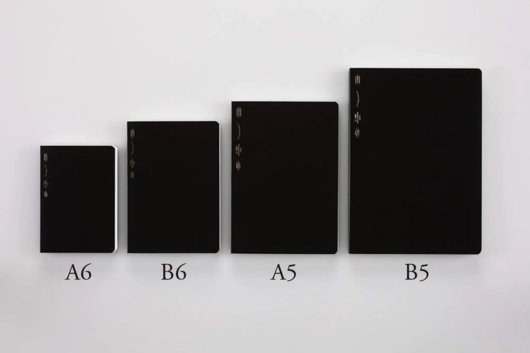 Stalogy 365Days Notebook - B6 - Grid - 368 Pages - Black