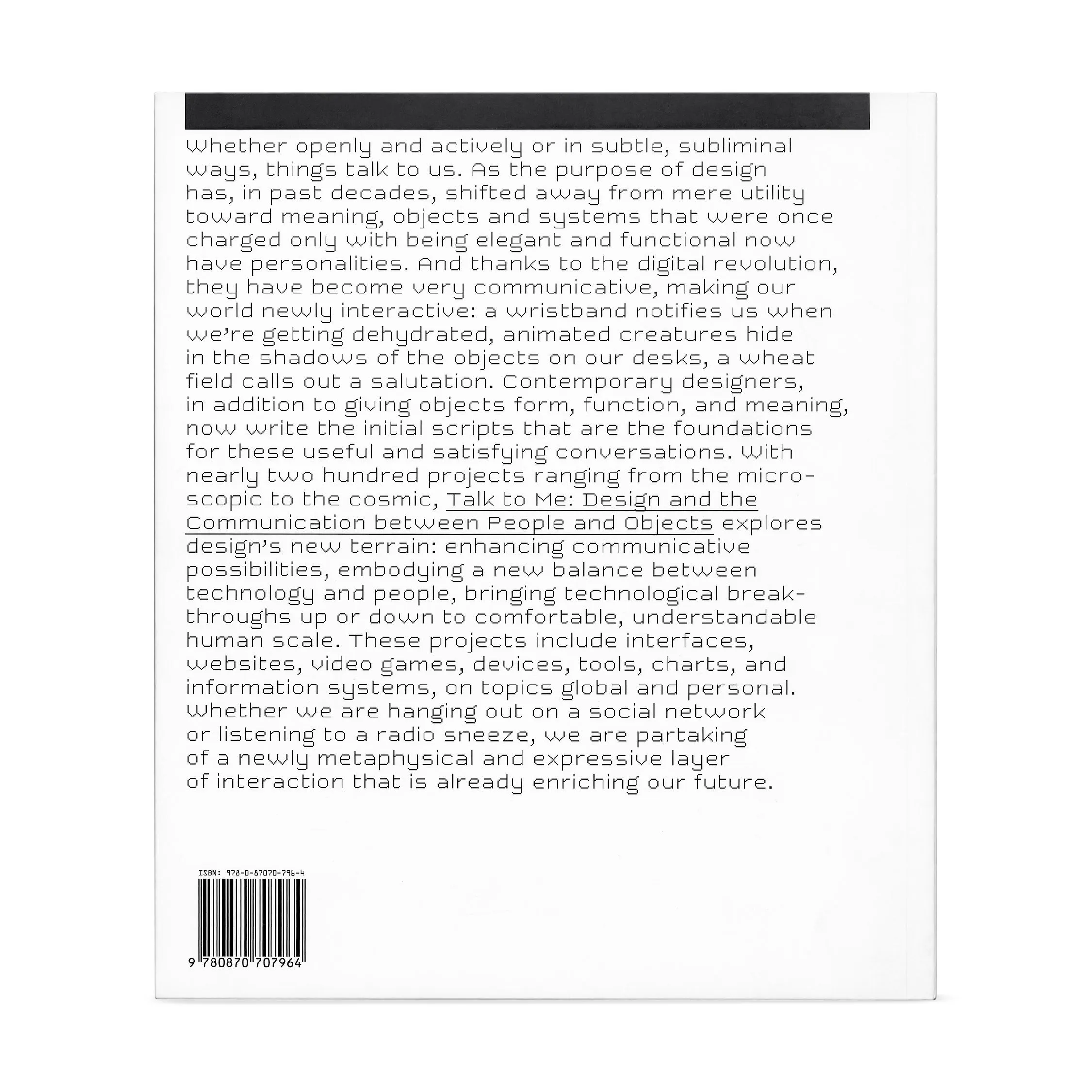 Talk to Me: Design and the Communication between People and Objects - Paperback