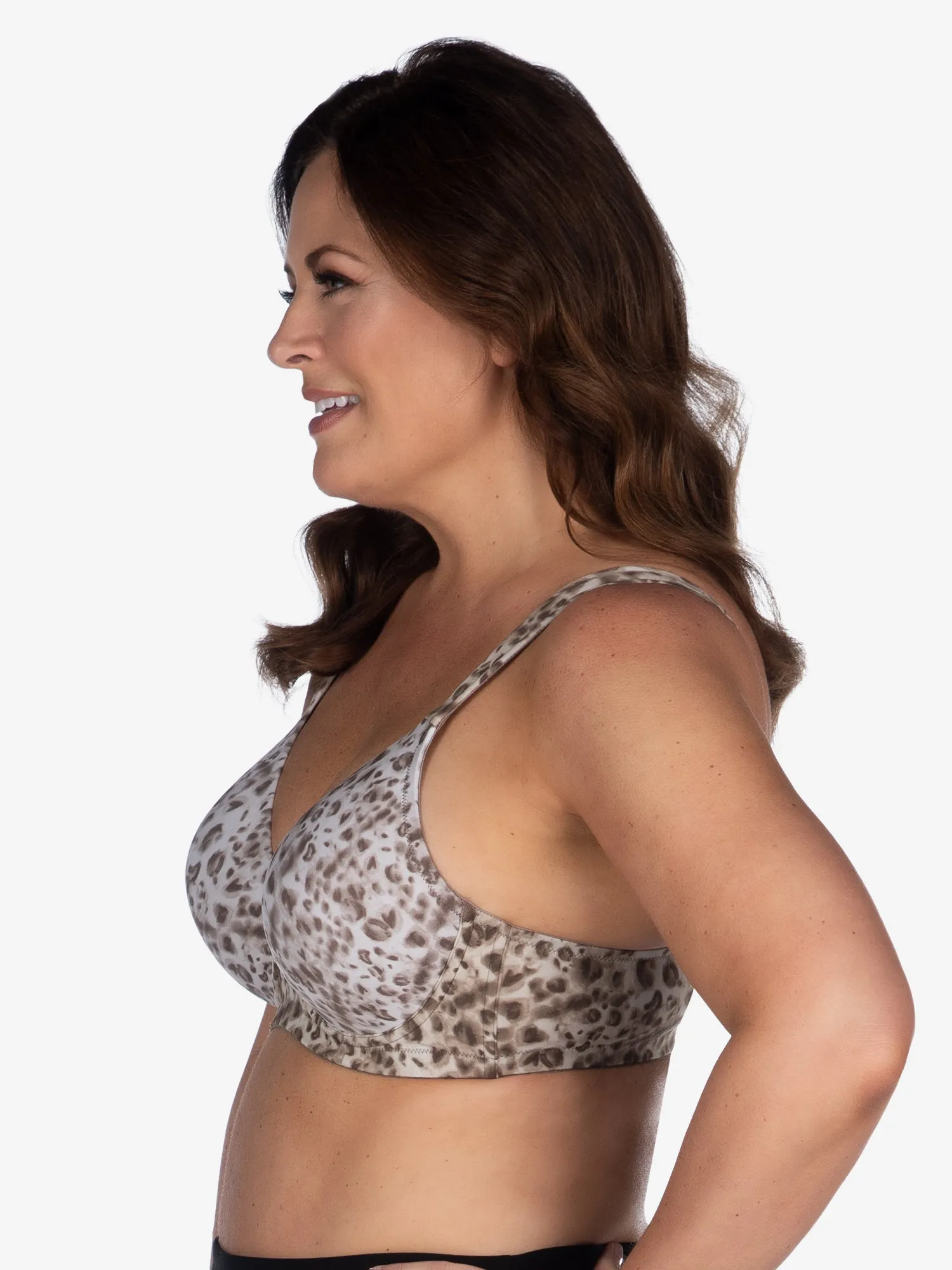 The Brigitte Full Coverage - Padded Underwire T-Shirt Bra