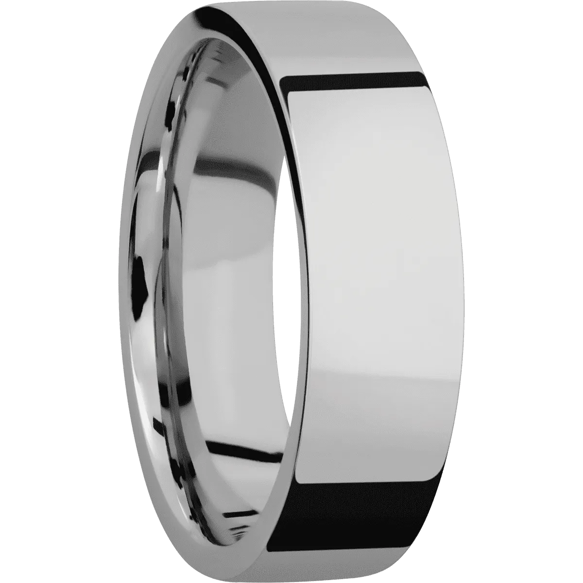 Titanium with Polish Finish